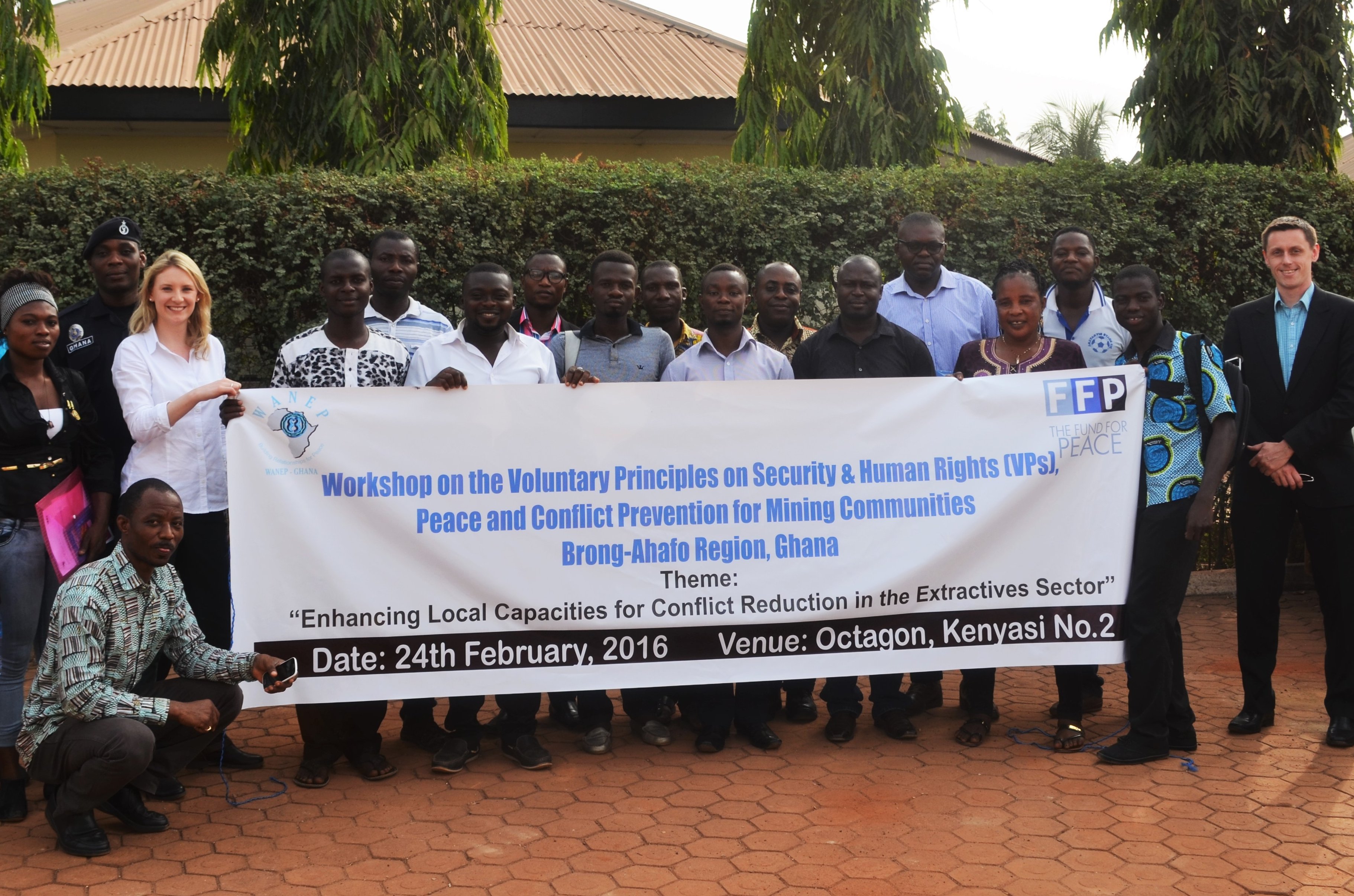 Participants at the Brong-Ahafo Regional Dialogue - February 24, 2016, Kenyasi