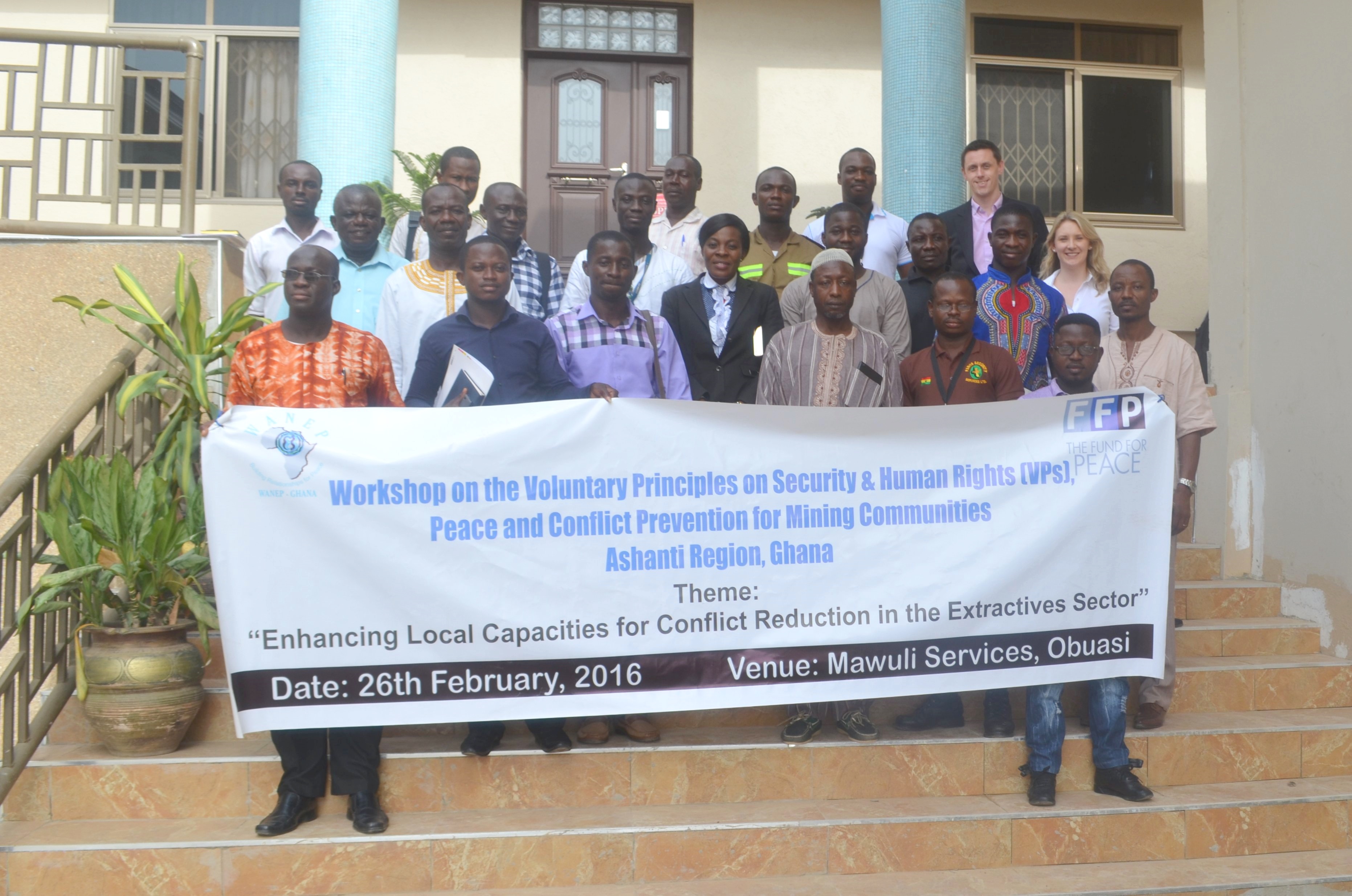 Participants at the Ashanti Regional Dialogue – January 26, 2016, Obuasi